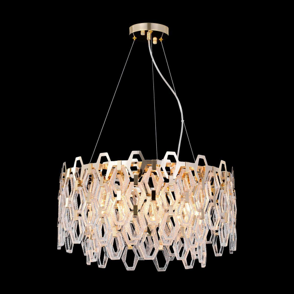 Подвесная люстра Maytoni Tissage MOD490PL-09G Подвесная люстра Maytoni Tissage MOD490PL-09G
