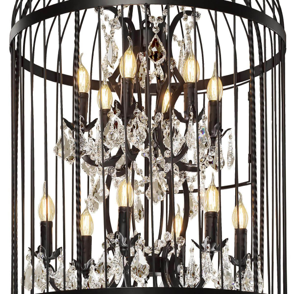 Подвесная люстра Loft IT Vintage Birdcage Loft1891/12 Подвесная люстра Loft IT Vintage Birdcage Loft1891/12