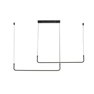 Люстра подвесная Alfa Light F3924-58 black 20W 120*6*H1 20