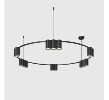 Подвесная люстра Denkirs Orbit DK4067-BK