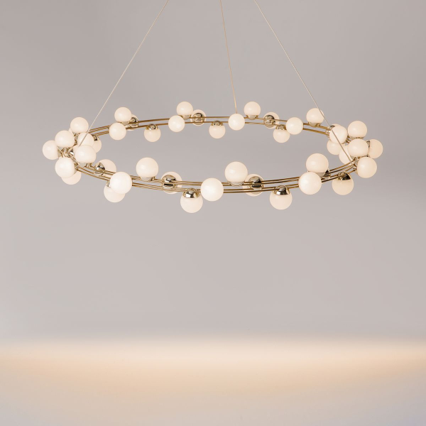 Подвесная светодиодная люстра Maytoni Tessara MOD081PL-L60G3K