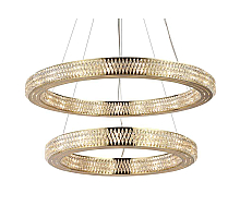 Вертикальная композиция Newport 8560 из двух колец золото №168 S8560_168G