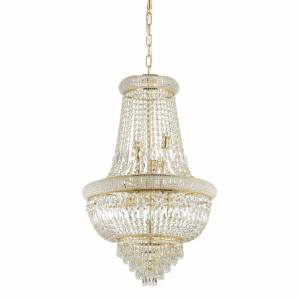 Подвесная люстра Ideal Lux Dubai SP10 Ottone 207216