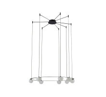 Подвесная светодиодная люстра Kink Light Грета 07810-80A,19