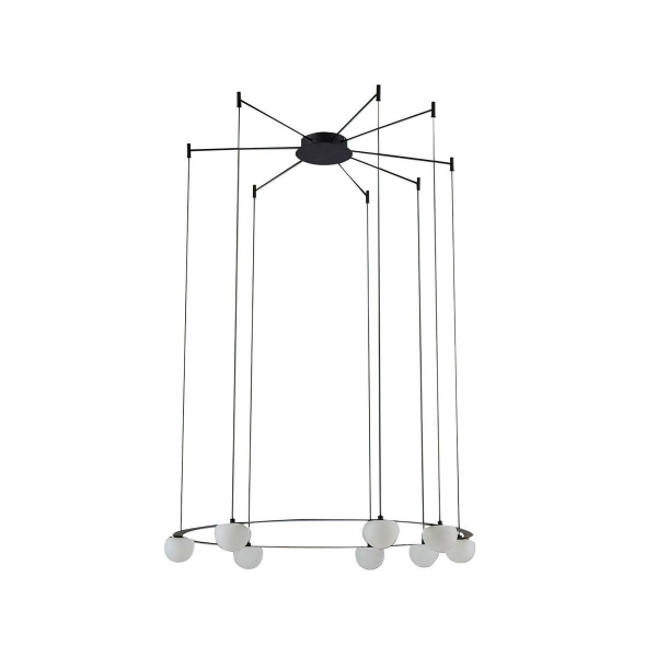 Подвесная светодиодная люстра Kink Light Грета 07810-80A,19