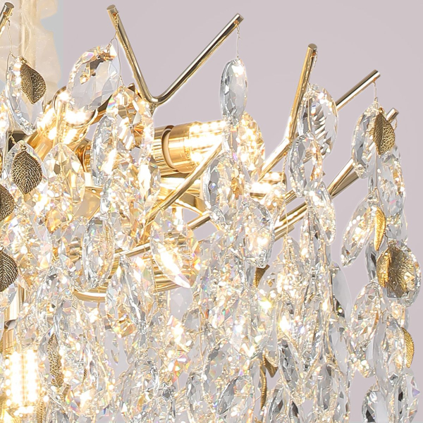 Подвесная люстра Illumico IL5160-600PZF-25 GD ELITE