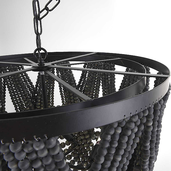Подвесная люстра Imperium Loft Amelia Wood Bead Chandelier 123352-22