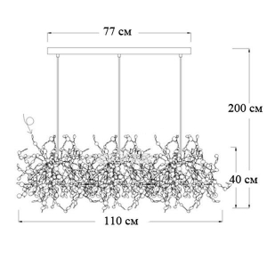 Люстра Loft-Concept Terzani Argent 40.1444-0 12089