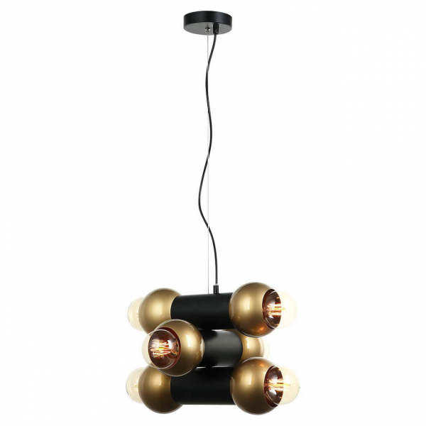 Подвесная люстра Lussole Loft LSP-8146 Подвесная люстра Lussole Loft LSP-8146