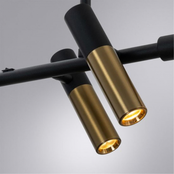 Подвесная светодиодная люстра Arte Lamp Klimt A2850SP-45BK Подвесная светодиодная люстра Arte Lamp Klimt A2850SP-45BK