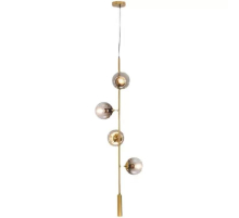 Подвесная люстра iLamp Artis 8149P/4A BR-SM