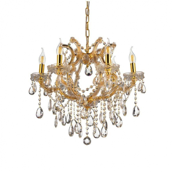 Подвесная люстра Lumina Deco Eliza LDP 7029-6 GD Подвесная люстра Lumina Deco Eliza LDP 7029-6 GD
