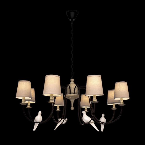 Подвесная люстра Loft IT Birds Loft1029A-8 Подвесная люстра Loft IT Birds Loft1029A-8