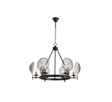 Люстра подвесная Alfa Light F3524-03 Black E27*6(bulb exclude)
