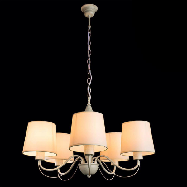 Подвесная люстра Arte Lamp Orlean A9310LM-5WG Подвесная люстра Arte Lamp Orlean A9310LM-5WG