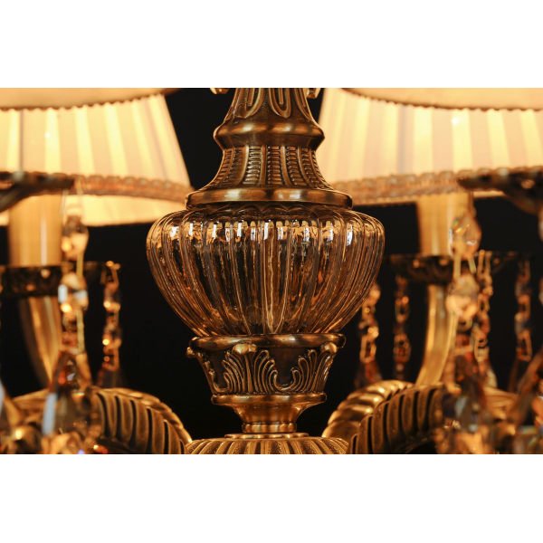 Подвесная люстра Abrasax Sylvia L.8110-8BR Cristal-Shade Подвесная люстра Abrasax Sylvia L.8110-8BR Cristal-Shade