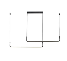 Люстра подвесная Alfa Light F3924-58 black 20W 120*6*H1 20