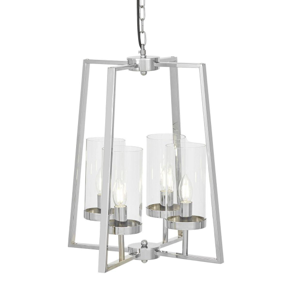 Подвесная люстра Lumina Deco Fedi LDP 1247-4 CHR Подвесная люстра Lumina Deco Fedi LDP 1247-4 CHR