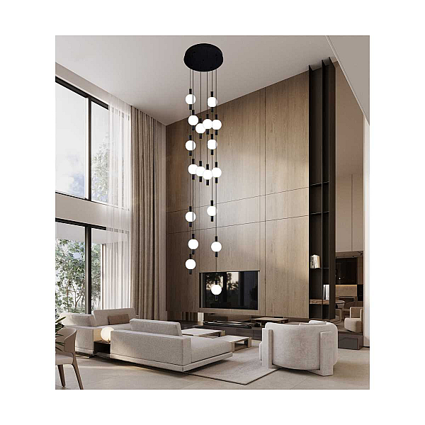 Подвесная светодиодная люстра Kink Light Луена 07637-18A,19(01)