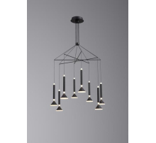 Люстра подвесная Alfa Light F3024-44 BLACK