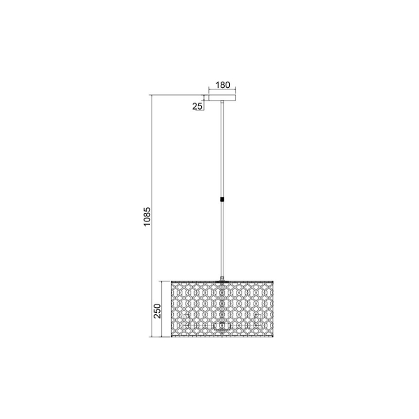 Подвесная люстра Vele Luce Essenziale VL4055P06 Подвесная люстра Vele Luce Essenziale VL4055P06