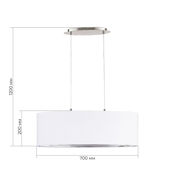 Подвесная люстра Evoluce Brescia SLE300563-03