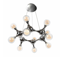 Подвесная светодиодная люстра iLedex Blossom C4465-12R CR