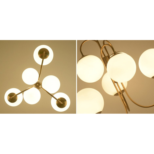 Подвесная люстра Imperium Loft Gooseneck Pelle 123402-22