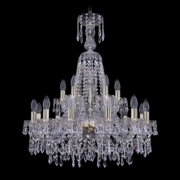 Подвесная люстра Bohemia Ivele 1403/12+6/240/XL-80 G Подвесная люстра Bohemia Ivele 1403/12+6/240/XL-80 G