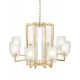 Подвесная люстра Lumina Deco Manhattan LDP 8012-8 F.GD