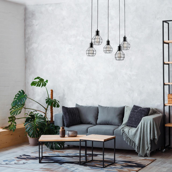 Подвесная люстра Arte Lamp A1109SP-5BK Подвесная люстра Arte Lamp A1109SP-5BK