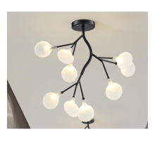 Люстра подвесная Alfa Light F2124-04 9 430*H400 Чёрное