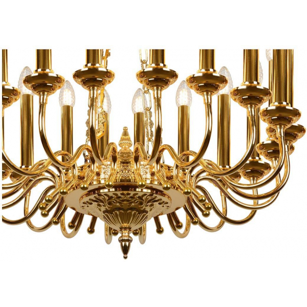 Подвесная люстра iLamp Louvre MD8551-20 GD Подвесная люстра iLamp Louvre MD8551-20 GD