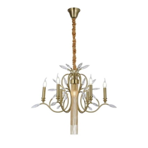 Люстра подвесная Alfa Light F1124-26 D800*H742 COPEER