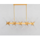 Подвесная люстра Lumina Deco Alford LDP 6036-20 GD