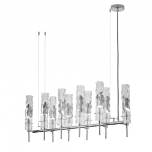 Подвесная люстра Crystal Lux Primavera SP10 Chrome