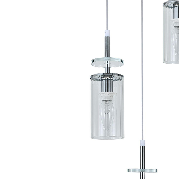 Подвесная люстра Escada Avolto 10191/3 Chrome Подвесная люстра Escada Avolto 10191/3 Chrome