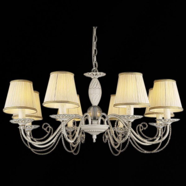Подвесная люстра Illumico IL6010-8P-17 WT GD Подвесная люстра Illumico IL6010-8P-17 WT GD