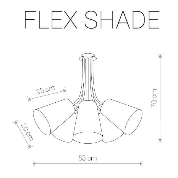 Подвесная люстра Nowodvorski Flex Shade 9278 Подвесная люстра Nowodvorski Flex Shade 9278