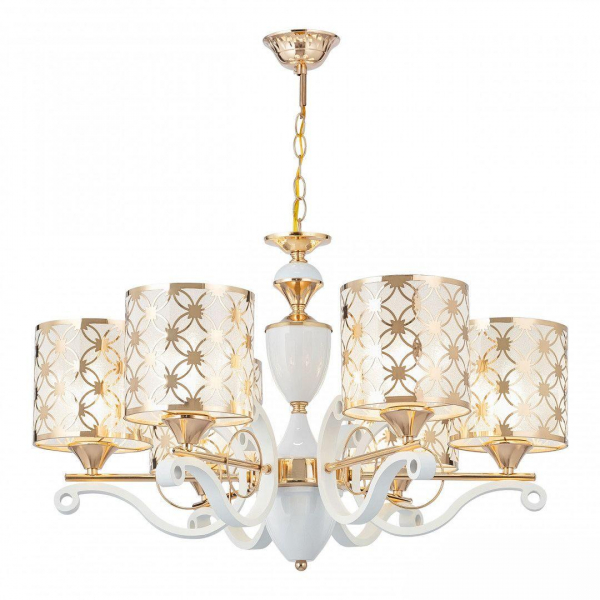 Подвесная люстра Arte Milano Florentia-3097 303097/6 Wh/Gd