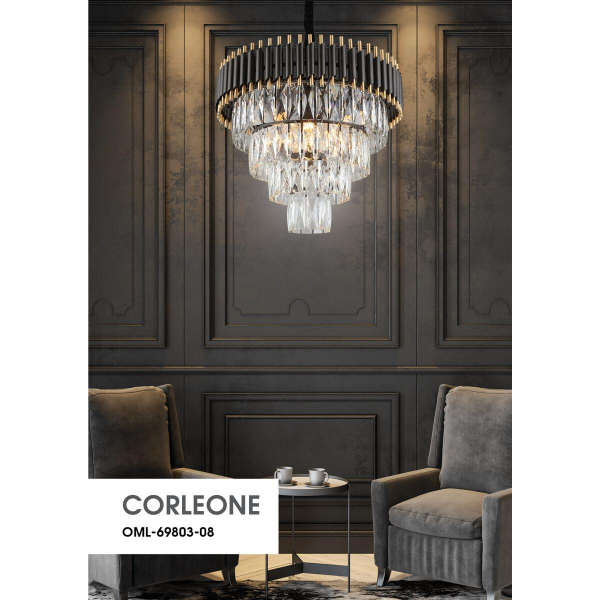 Подвесная люстра Omnilux Corleone OML-69803-08 Подвесная люстра Omnilux Corleone OML-69803-08