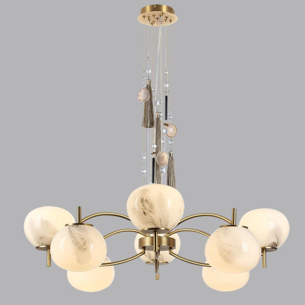 Подвесная люстра Odeon Light Exclusive Modern Fiolent 5432/8 Подвесная люстра Odeon Light Exclusive Modern Fiolent 5432/8