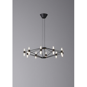 Люстра подвесная Alfa Light F3024-62 BLACK
