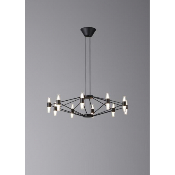 Люстра подвесная Alfa Light F3024-62 BLACK Люстра подвесная Alfa Light F3024-62 BLACK
