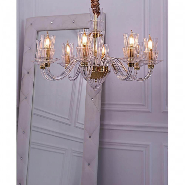 Подвесная люстра Divinare Susana 5122/09 LM-8 Подвесная люстра Divinare Susana 5122/09 LM-8