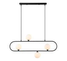 Подвесная люстра Gerhort G31082/4BK WT