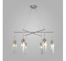 Подвесная люстра Eurosvet Gilian 60163/6 никель