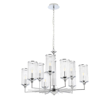 Подвесная люстра Crystal Lux Gloria SP9 Chrome