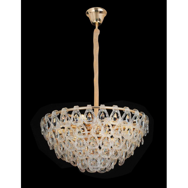 Люстра подвесная Alfa Light F4024-39 500mm SDG E14x9 Люстра подвесная Alfa Light F4024-39 500mm SDG E14x9