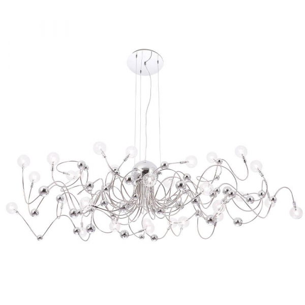 Подвесная люстра Crystal Lux Medusa SP30 Chrome Подвесная люстра Crystal Lux Medusa SP30 Chrome